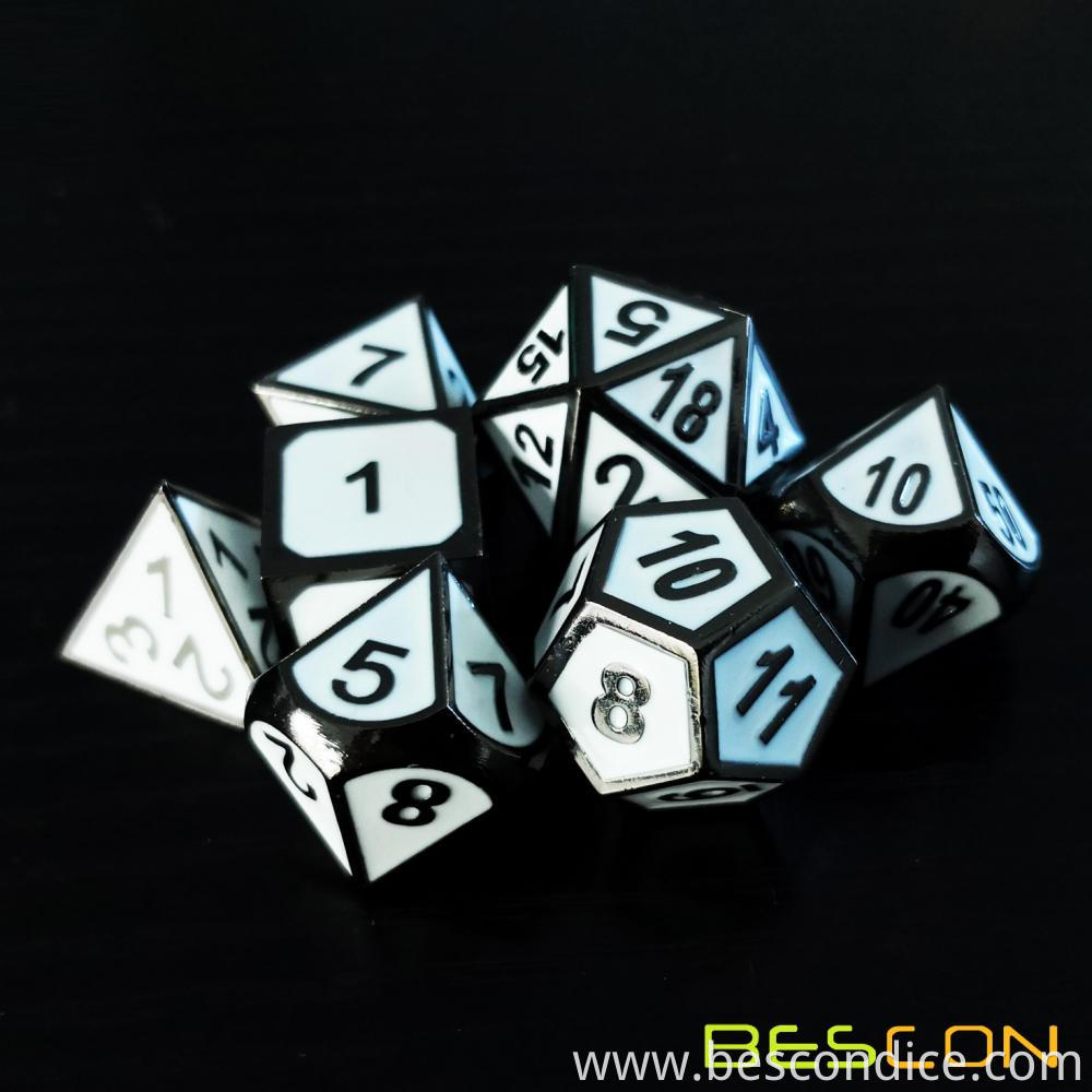 Polyhedral Metal Dice Set For Tabletop Game 13 Polyhedral Metal Dice Set For Tabletop Game 13